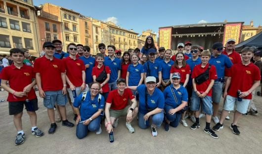 Junior Brass Band on Tour